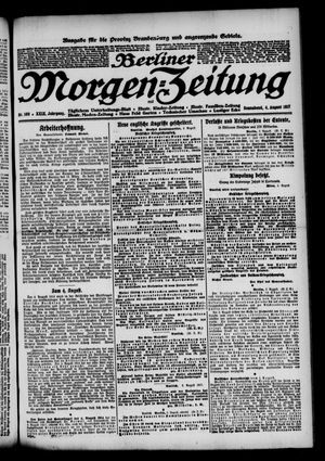 Berliner Morgen-Zeitung vom 04.08.1917