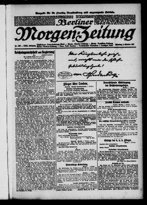 Berliner Morgen-Zeitung vom 02.10.1917