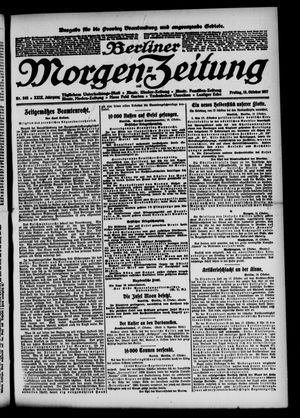 Berliner Morgen-Zeitung vom 19.10.1917