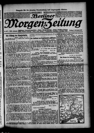 Berliner Morgen-Zeitung vom 02.11.1917