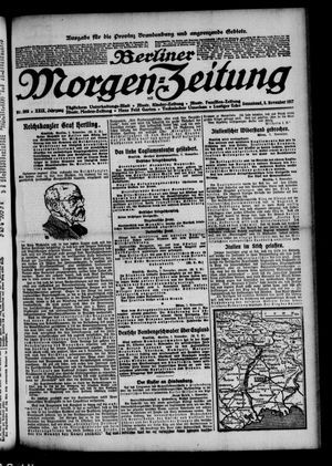 Berliner Morgen-Zeitung vom 03.11.1917