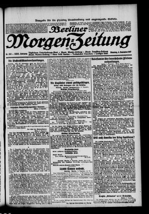Berliner Morgen-Zeitung vom 04.12.1917