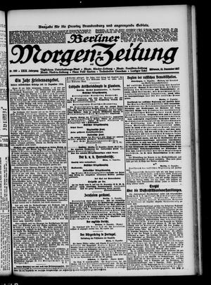 Berliner Morgen-Zeitung vom 12.12.1917