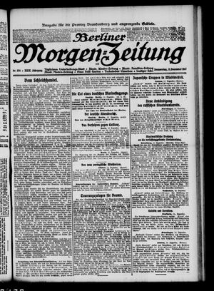 Berliner Morgen-Zeitung vom 13.12.1917