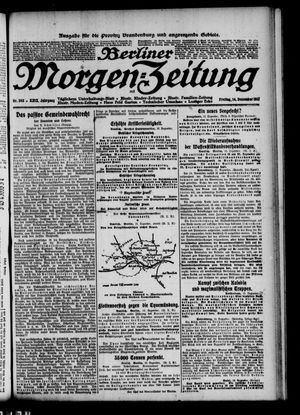 Berliner Morgen-Zeitung vom 14.12.1917