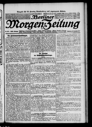 Berliner Morgen-Zeitung vom 18.12.1917