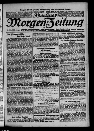 Berliner Morgen-Zeitung vom 28.12.1917