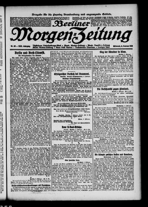 Berliner Morgen-Zeitung vom 06.02.1918