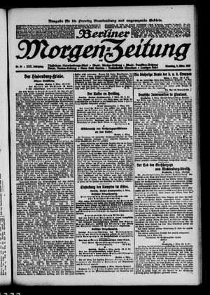 Berliner Morgen-Zeitung vom 05.03.1918