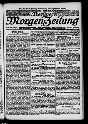 Berliner Morgen-Zeitung on Mar 14, 1918