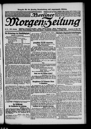 Berliner Morgen-Zeitung on Mar 16, 1918