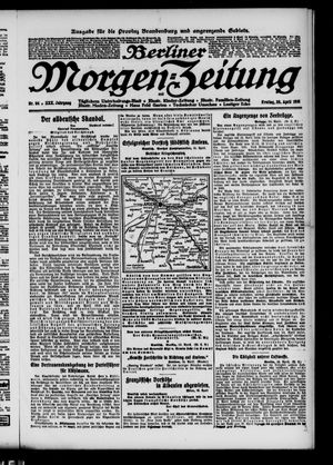 Berliner Morgen-Zeitung vom 26.04.1918