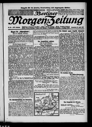 Berliner Morgen-Zeitung vom 27.04.1918