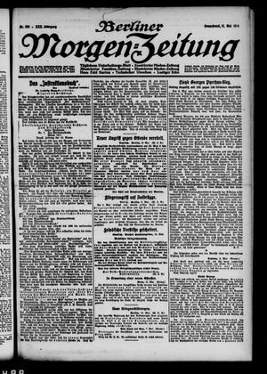 Berliner Morgen-Zeitung on May 11, 1918