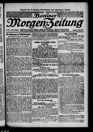 Berliner Morgen-Zeitung on May 12, 1918