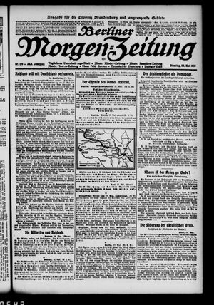 Berliner Morgen-Zeitung on May 28, 1918