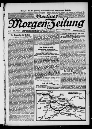 Berliner Morgen-Zeitung vom 01.06.1918