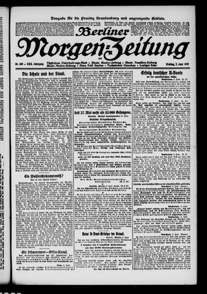 Berliner Morgen-Zeitung vom 07.06.1918