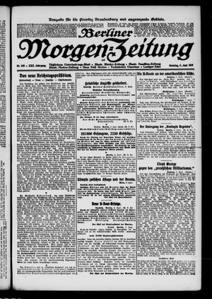 Berliner Morgen-Zeitung vom 09.06.1918
