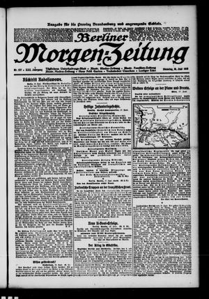 Berliner Morgen-Zeitung vom 18.06.1918