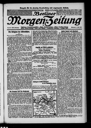 Berliner Morgen-Zeitung vom 03.07.1918