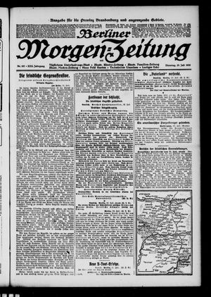 Berliner Morgen-Zeitung vom 23.07.1918