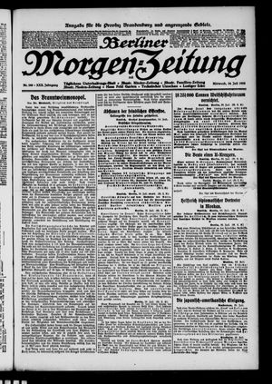 Berliner Morgen-Zeitung vom 24.07.1918
