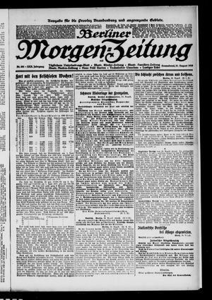 Berliner Morgen-Zeitung vom 31.08.1918