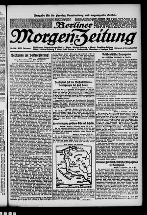 Berliner Morgen-Zeitung vom 06.11.1918
