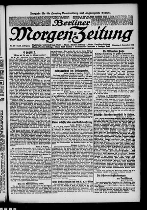 Berliner Morgen-Zeitung vom 03.12.1918