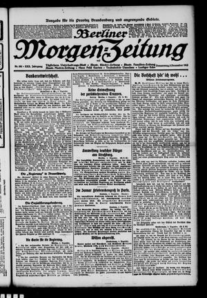 Berliner Morgen-Zeitung vom 05.12.1918