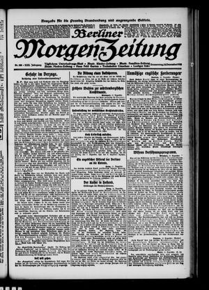 Berliner Morgen-Zeitung vom 12.12.1918