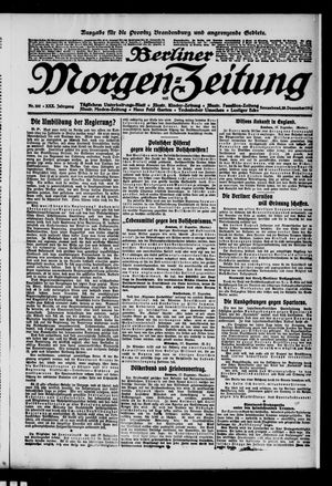 Berliner Morgen-Zeitung vom 28.12.1918