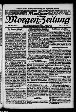 Berliner Morgenzeitung vom 21.03.1919