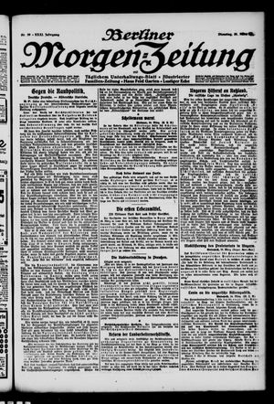 Berliner Morgen-Zeitung vom 25.03.1919