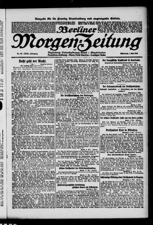 Berliner Morgen-Zeitung vom 07.05.1919