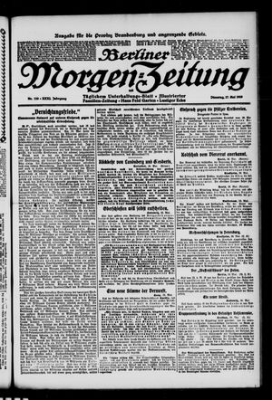 Berliner Morgen-Zeitung vom 27.05.1919
