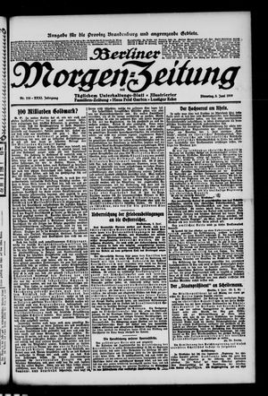 Berliner Morgen-Zeitung vom 03.06.1919