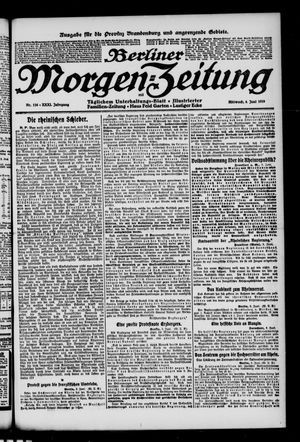 Berliner Morgen-Zeitung on Jun 4, 1919