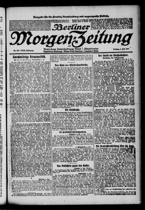 Berliner Morgen-Zeitung vom 04.07.1919