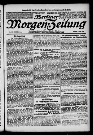 Berliner Morgen-Zeitung vom 08.07.1919