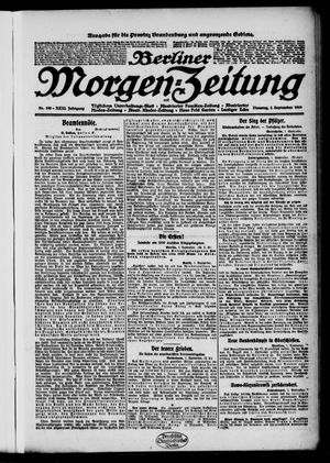 Berliner Morgen-Zeitung vom 02.09.1919