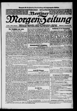 Berliner Morgenzeitung on Dec 31, 1919