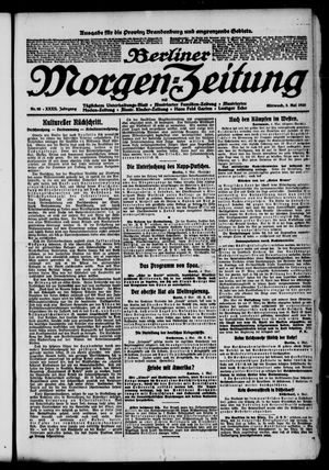 Berliner Morgenzeitung vom 05.05.1920