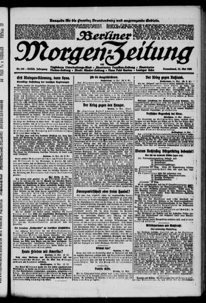 Berliner Morgenzeitung vom 15.05.1920