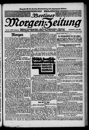 Berliner Morgen-Zeitung vom 05.06.1920