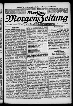 Berliner Morgen-Zeitung vom 26.06.1920