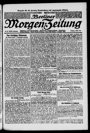 Berliner Morgen-Zeitung on Mar 4, 1921