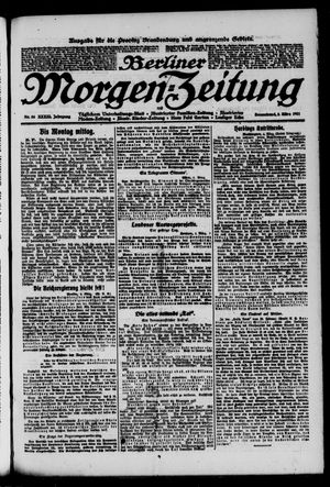 Berliner Morgen-Zeitung vom 05.03.1921