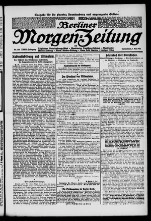 Berliner Morgen-Zeitung on May 7, 1921